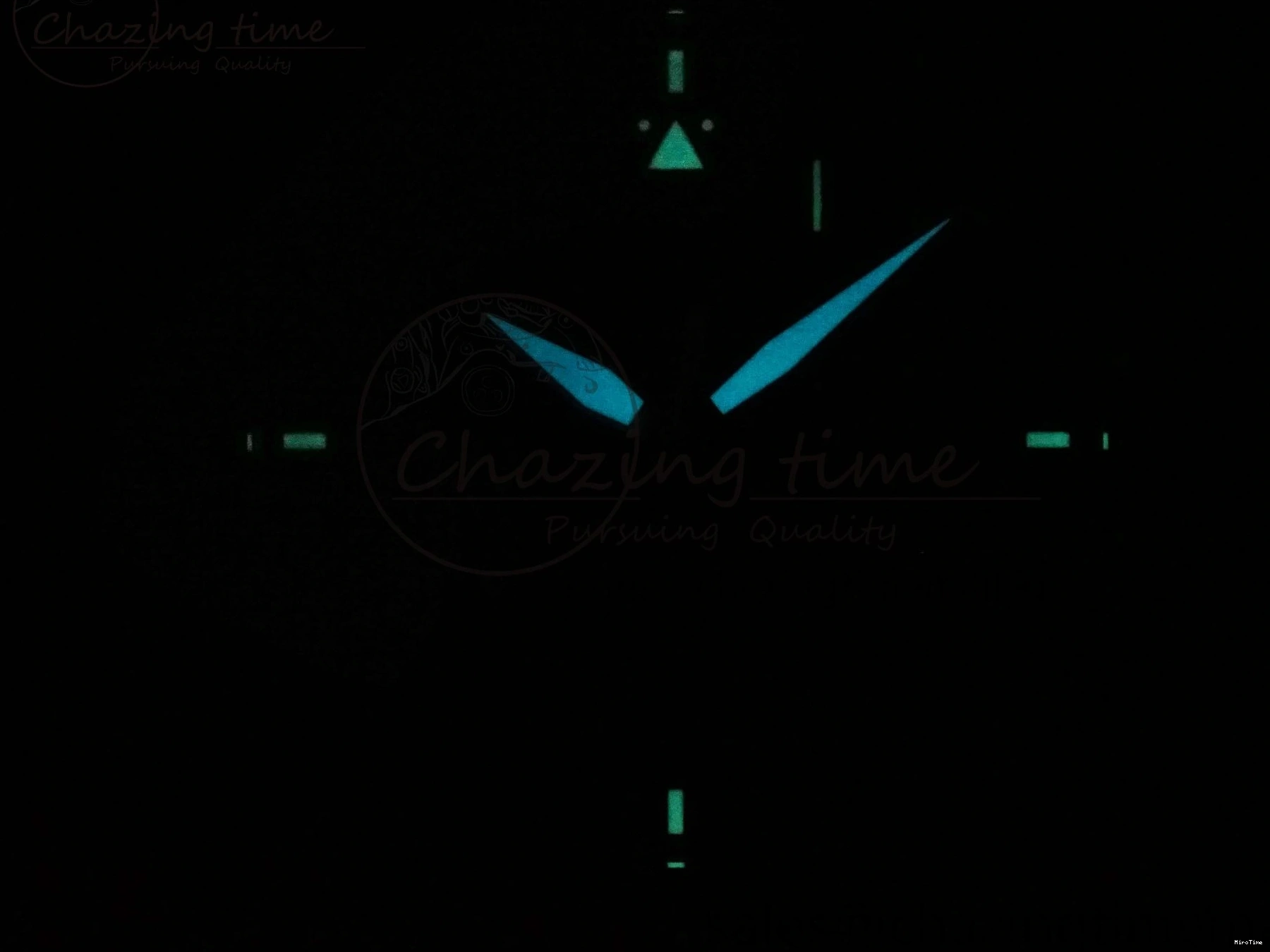 MIROTIME 0410 Affordable Big Pilot IW329703 M+F 1:1 Best Edition Black Dial on Black Nylon Strap MY 7004